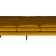 WOOOD Rodeo 3-seters sofa - oker flyel