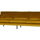 WOOOD Rodeo 3-seters sofa - oker flyel