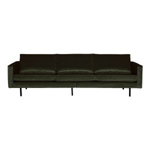 WOOOD Rodeo 3 pers. sofa - jger mrkegrn fljl