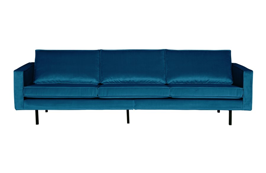 WOOOD Rodeo 3-seters sofa - bl flyel