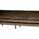 WOOOD Rodeo 3-seters sofa - taupe flyel