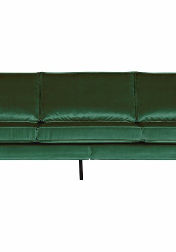 WOOOD Rodeo 3-seters sofa - skogsgrnn flyel