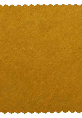 TRE Sara liten sofa - oker polyester flyel og tre