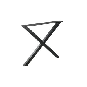 WOOOD Tablo X bordsben till matbord - mattsvart metall