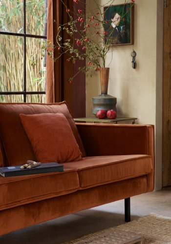 WOOOD Rodeo 2,5 seter sofa - rustflyel