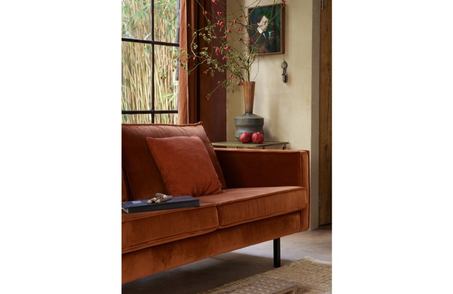 WOOOD Rodeo 2,5 seter sofa - rustflyel