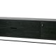 TRE EKSKLUSIV Silas TV-bord, m. 1 dr, 1 hylle, 2 skuffer - sort Blacknight brstet ask