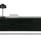 TRE EKSKLUSIV Silas TV-bord, m. 1 dr, 1 hylle, 2 skuffer - sort Blacknight brstet ask