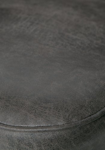 WOOOD Vogue lenestol - svart stoff og svart metall