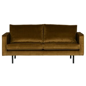 WOOOD Rodeo 2,5 pers. sofa - honning gul fljl