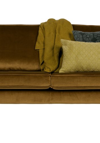 WOOOD Rodeo 2,5 seter sofa - honninggul flyel