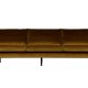 WOOOD Rodeo 3-seters sofa - honninggul flyel