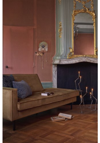 WOOOD Rodeo daybed, venstre - honninggul flyel