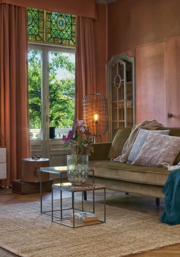 WOOOD Rodeo daybed, venstre - honninggul flyel