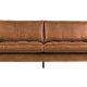 WOOOD Rodeo 2,5 seter sofa - konjakkstoff