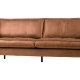 WOOOD Rodeo 2,5 seter sofa - konjakkstoff