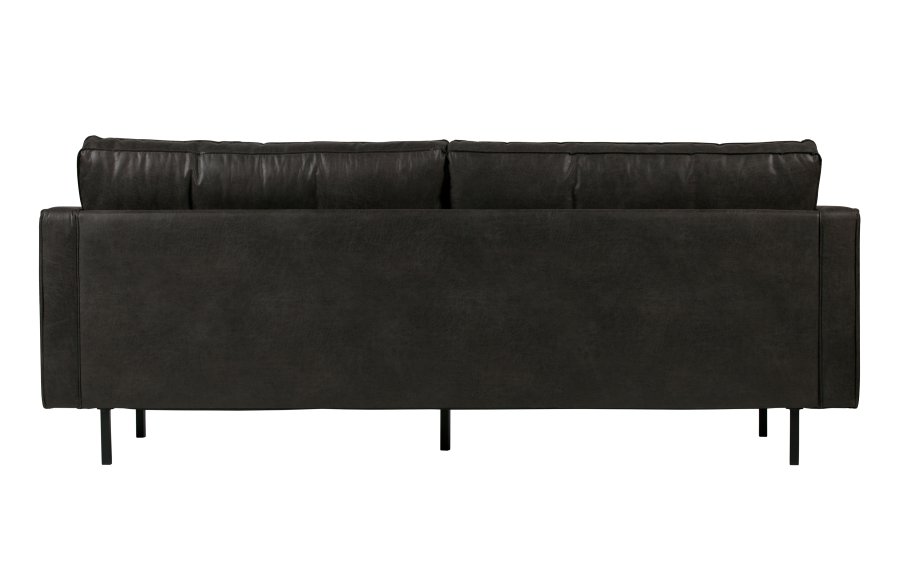 WOOOD Rodeo 2,5 seter sofa - svart stoff