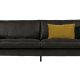 WOOOD Rodeo 2,5 seter sofa - svart stoff