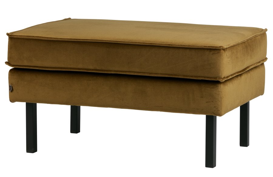 WOOOD Rodeo puff - honninggul flyel (84x54)