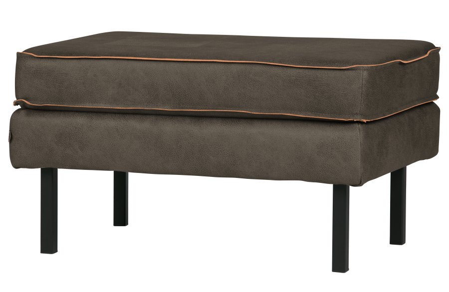 WOOOD Rodeo puff - armygrnt stoff (84x54)