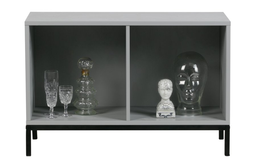 VTWONEN underskap, m. 2 rom - gr betongfuru