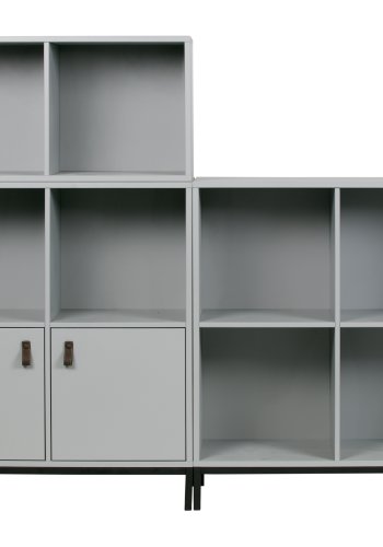 VTWONEN underskap, m. 2 rom - gr betongfuru