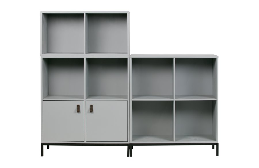 VTWONEN underskap, m. 2 rom - gr betongfuru