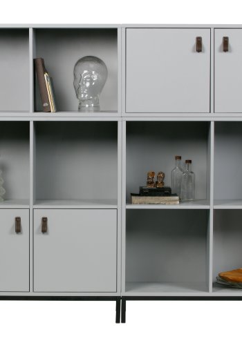 VTWONEN underskap, m. 2 rom - gr betongfuru