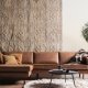 WOOOD Rodeo sofa, med venstre sjeselong - cognac stoff