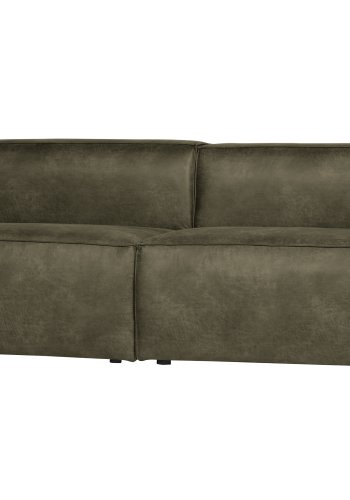 WOOOD Bean 3,5 seter sofa - armygrnn skinnfiber/polyester