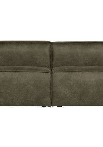WOOOD Bean 3,5 seter sofa - armygrnn skinnfiber/polyester