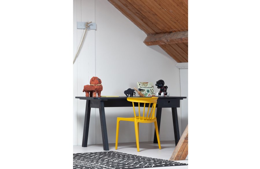 WOOOD Bliss spisebordstol, stabelbar - okerplast