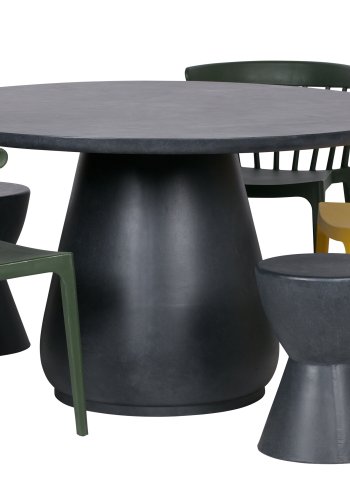 WOOOD Bliss spisebordstol, stabelbar - okerplast