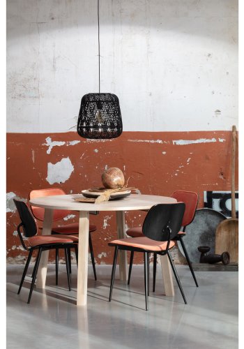 WOOOD EKSKLUSIV Lange Jan spisebord, m. 2 tilleggsplater - sydney white oak (120)