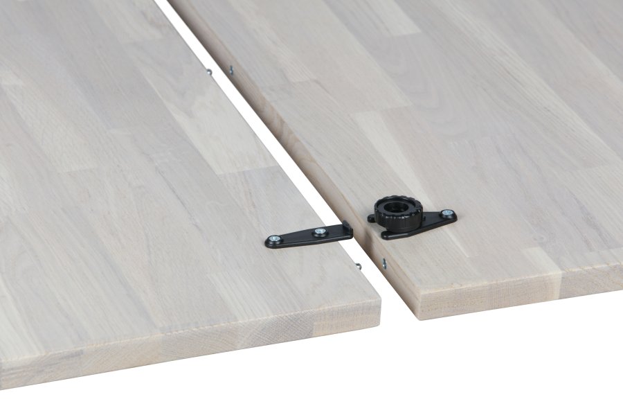 WOOOD EKSKLUSIV Lange Jan spisebord, m. 2 tilleggsplater - sydney white oak (120)