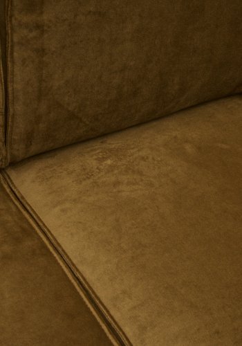 WOOOD Statement hjrnesofa, venstre - honninggul flyel