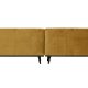 WOOOD Statement 4-seters sofa - honninggul flyel