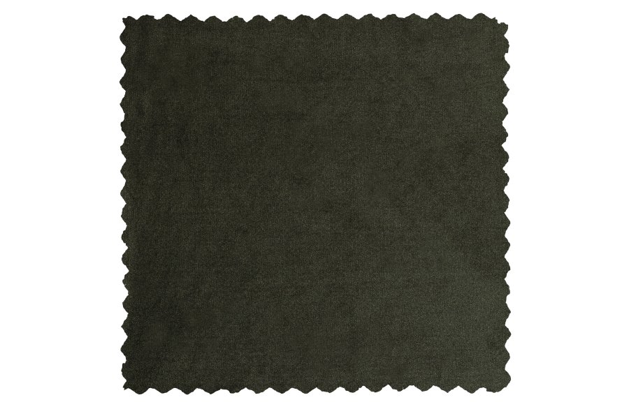 WOOOD Rocco XL sofa - varm grnn polyesterflyel og svart bketre