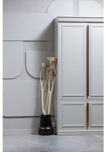 WOOOD Organiser skap, m. 4 drer, 3 hyller og 1 hengerstang - tkegr furu