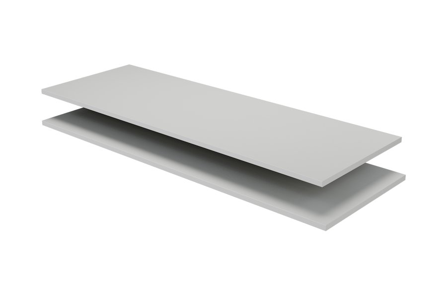 WOOOD Organiser hyller - tkegr MDF (sett med 2)