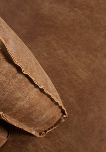 WOOOD Rodeo hjrnesofa, venstre - konjakkstoff