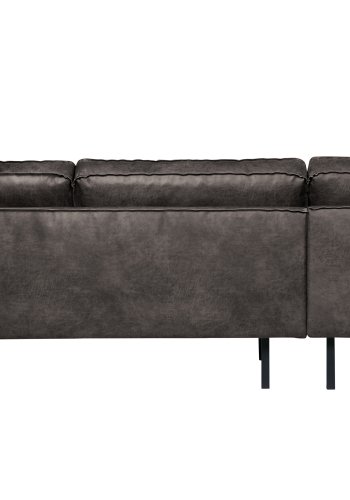 WOOOD Rodeo hjrnesofa, venstre - svart stoff