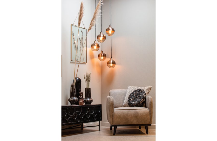 WOOOD Legat TV-bord, m. 2 drer og 1 hylle - antikk svart gjenvunnet furu og jern (160x45)