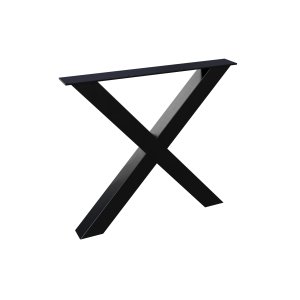 WOOOD Tablo Alkmaar bordsben till matbord - mattsvart metall