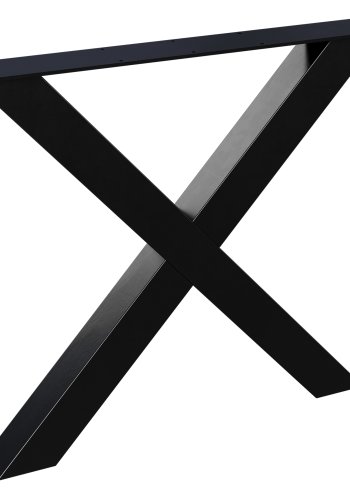 WOOOD Tablo Alkmaar bordben til spisebord - matsort metal