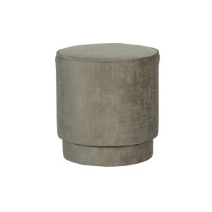 VTWONEN Pearl puf, rund - clouded champagne fljl polyester (40)