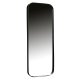 WOOOD EKSKLUSIVT Doutzen veggspeil, rektangulrt - speilglass og svart metall (110x40)