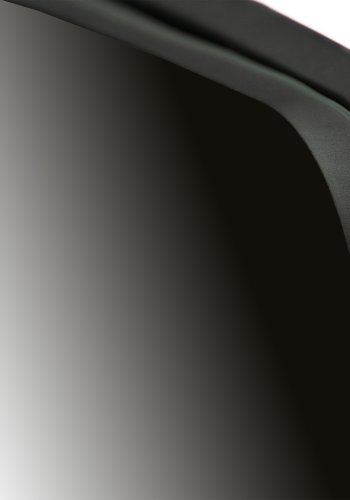 WOOOD Doutzen veggspeil, rektangulrt - speilglass og sort stl (170x40)