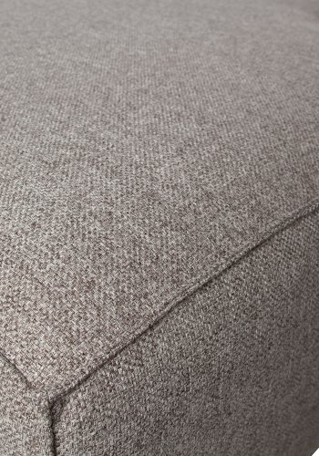 WOOOD EXCLUSIVE Bean hjrnesofa, venstre, inkl. puter - lys gr stoff