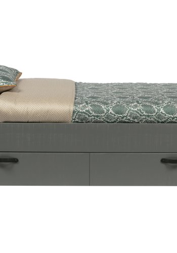 WOOOD Morris sengeramme, ekskl. lamellbunn, madrass og skuff - gr furu (90x200)